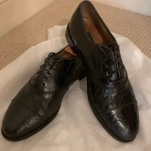 Zelli, Italian leather dress shoes Size 9.5
